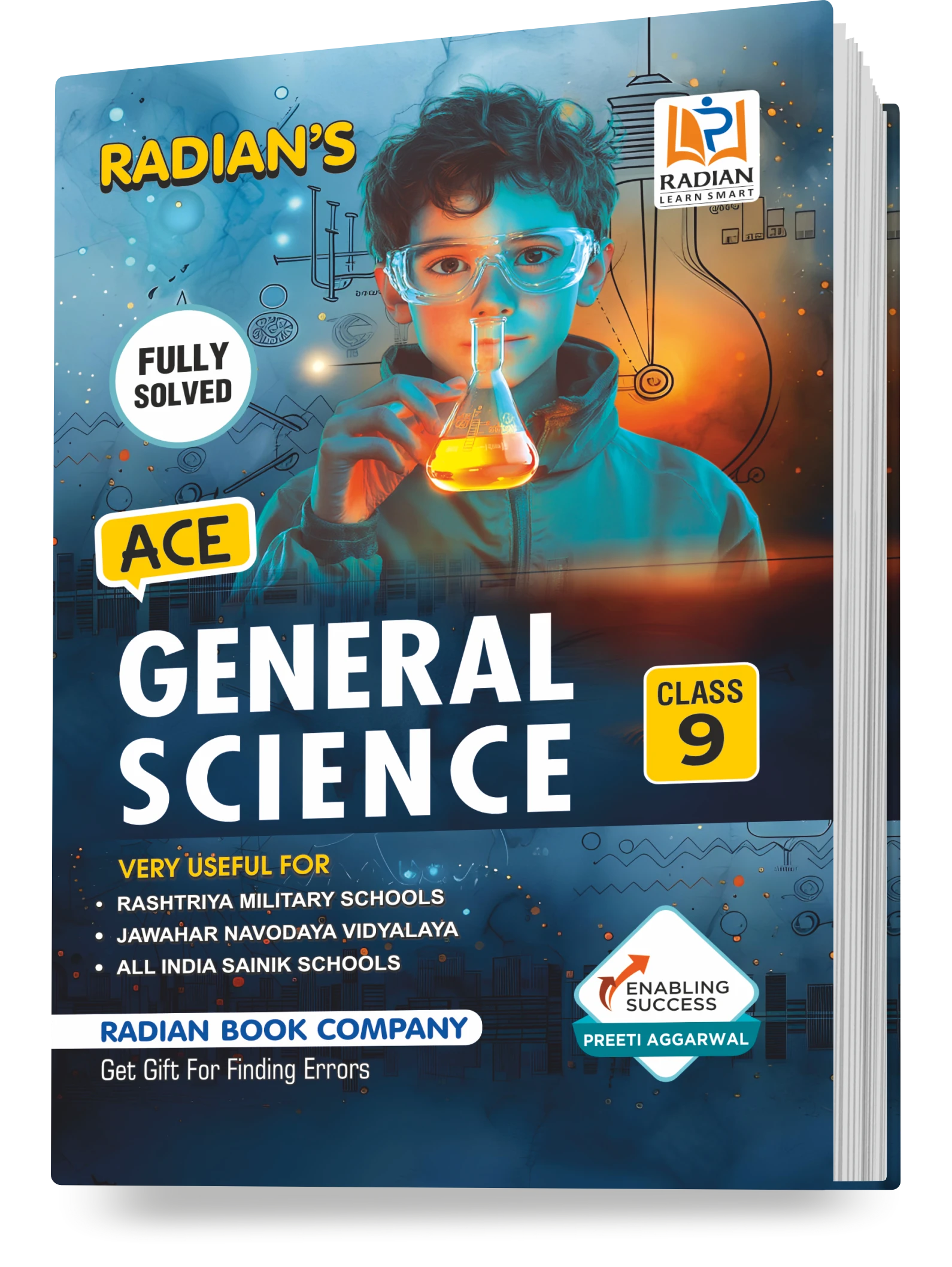 Ace General Science Book for Class 9 | Useful for: JNV, Sainik School (AISSEE), RMS, Olympiad, and Other Entrance Exams in English 2026